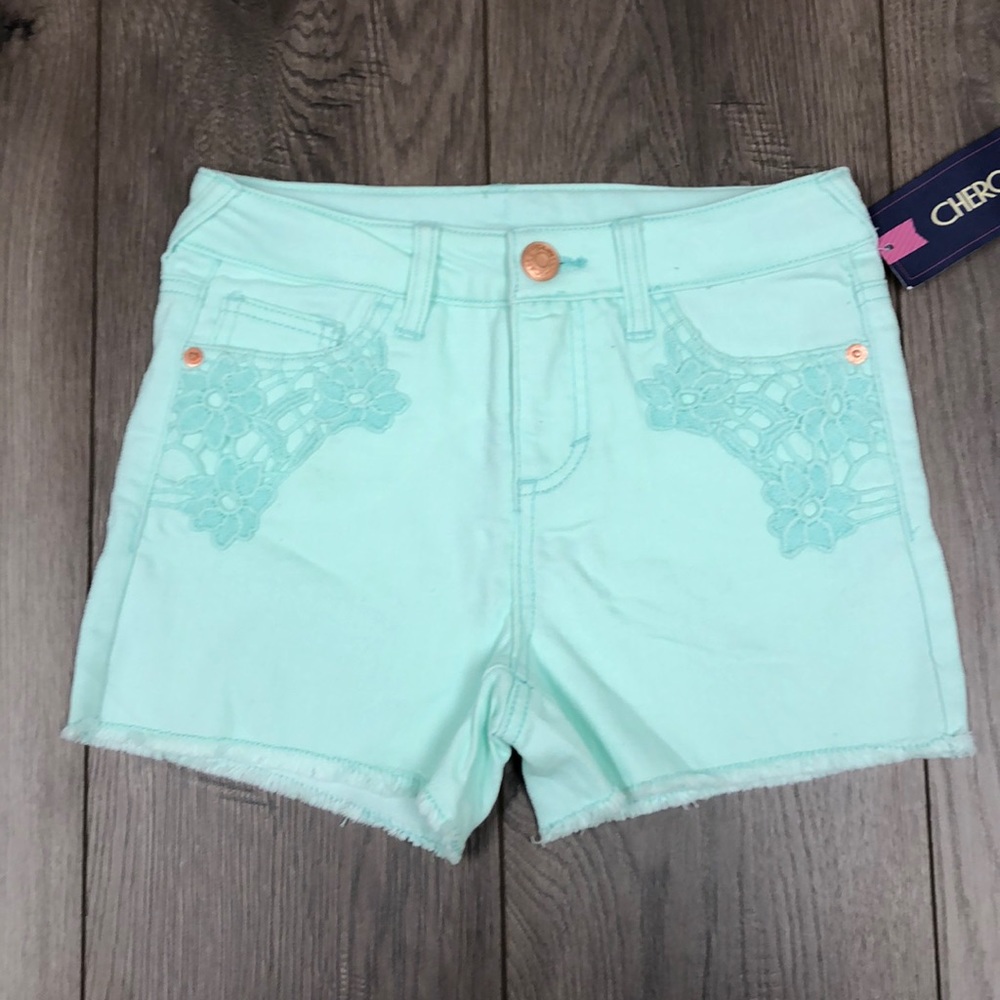 Cherokee Embellished Jean Shorts